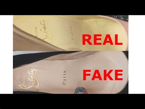 christian louboutin shoes real vs fake|louboutin knock off shoes.